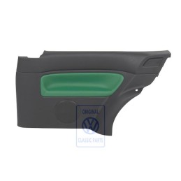VW Originale Rivestimento Laterale (Pelle) Verde - 1J3867044CBLLE