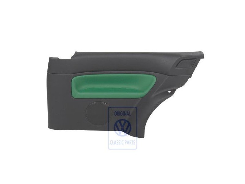 VW Originale Rivestimento Laterale (Pelle) Verde - 1J3867044CBLLE