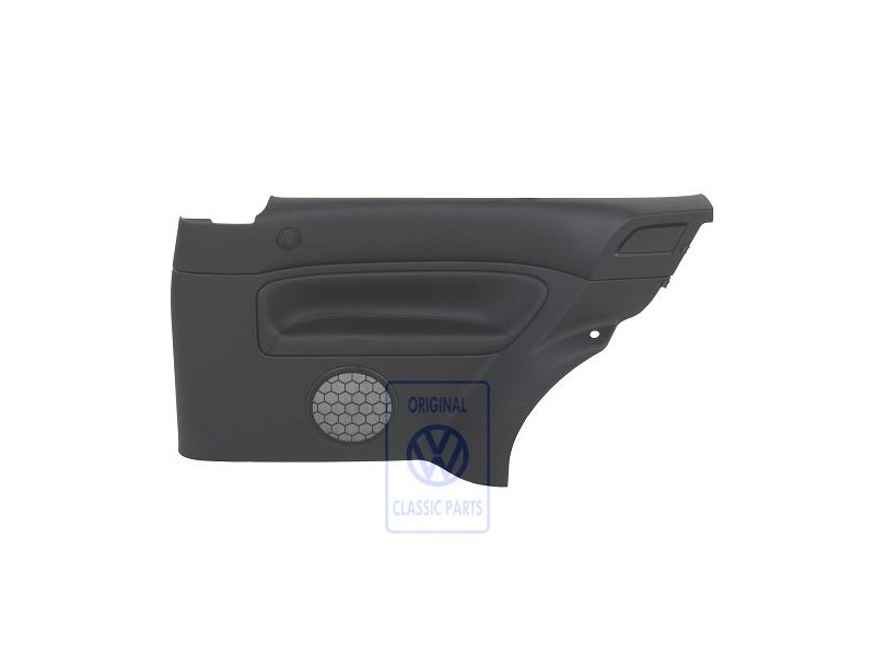 VW Originale Rivestimento Laterale (Pelle) Nero/Nero - 1J3867044CCHSA