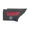VW Originale Rivestimento Laterale (Pelle) Rosso - 1J3867044CCLLD