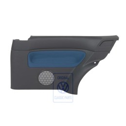 VW Originale Rivest. Laterale (Tessuto) Nero/Blu - 1J3867044CGHYX