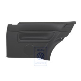 VW Originale Rivestimento Laterale (Pelle) Nero/Nero - 1J3867044CMHSA
