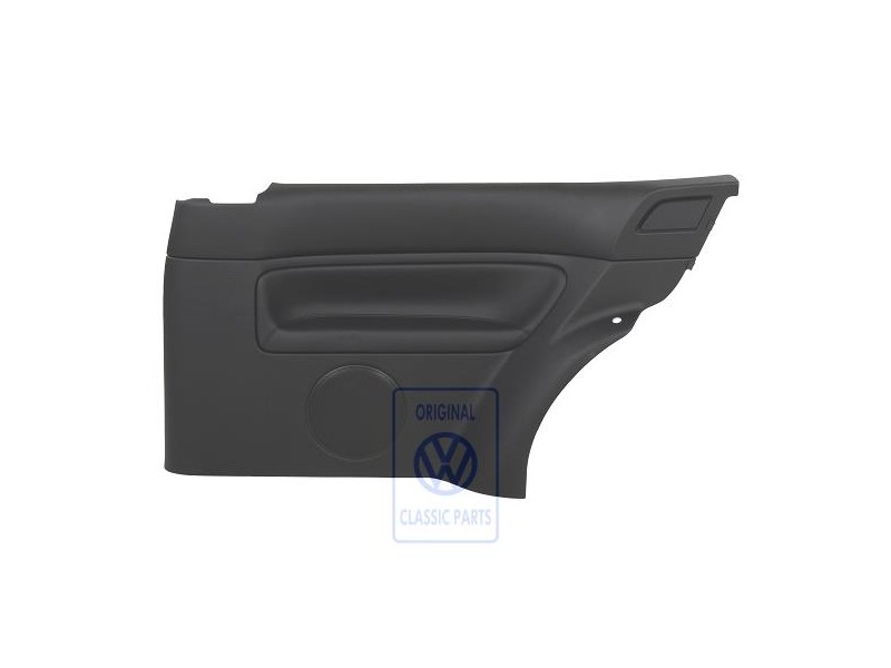 VW Originale Rivestimento Laterale (Pelle) Nero/Nero - 1J3867044CMHSA