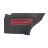 VW Originale Rivestimento Laterale (Pelle) Rosso - 1J3867044CMLLD