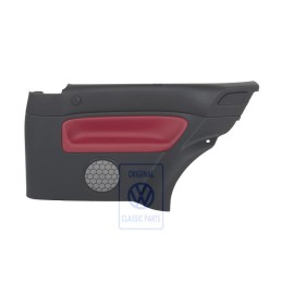 VW Originale Rivestimento Laterale (Pelle) Rosso - 1J3867044CNLLD