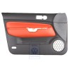 VW Originale Rivestimento Porta (Pelle) Nero/Arancio Tropic - 1J4867011DFGEB