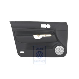 VW Originale Rivestimento Porta (Pelle) Nero/Nero - 1J4867011FDHSA