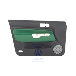 VW Originale Rivestimento Porta (Pelle) Verde - 1J4867011FDLLE