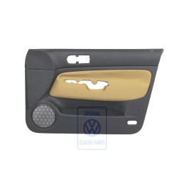 VW Originale Rivestimento Porta (Tessuto) Nero/Giallo - 1J4867012CKGRE