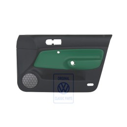 VW Originale Rivestimento Porta (Pelle) Verde - 1J4867012EKLLE