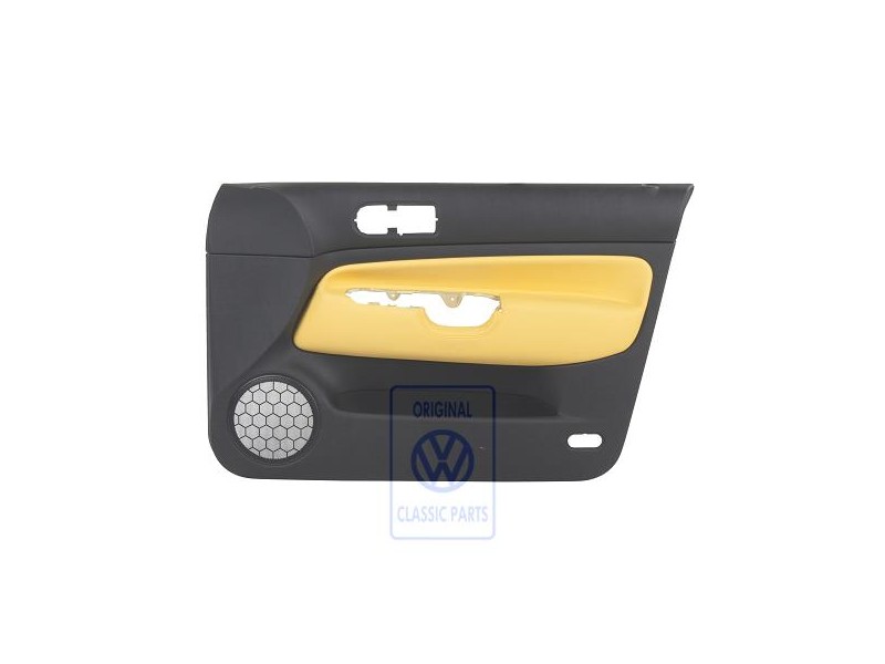 VW Originale Rivestimento Porta (Pelle) Giallo - 1J4867012ELHUV
