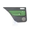 VW Originale Rivestimento Porta (Tessuto) Nero/Verde - 1J6867211ADGHG