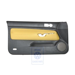 VW Originale Rivestimento Porta (Tessuto) Nero/Giallo - 1J6867211ADGRE