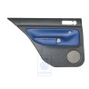 VW Originale Rivestimento Porta (Pelle) Nero/Blu Orbita - 1J6867211AHGEC