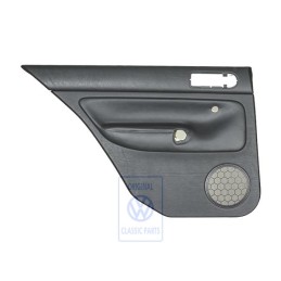 VW Originale Rivestimento Porta (Pelle) Nero/Nero - 1J6867211AHGEN