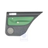 VW Originale Rivestimento Porta (Tessuto) Nero/Verde - 1J6867212ADGHG