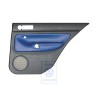 VW Originale Rivestimento Porta (Pelle) Nero/Blu Orbita - 1J6867212AHGEC