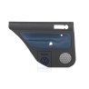 VW Originale Rivestimento Porta (Pelle) Nero/Blu Orbita - 1J9867211AAGEC