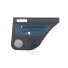 VW Originale Rivestimento Porta (Pelle) Nero/Blu Orbita - 1J9867212AAGEC