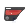 VW Originale Rivestimento Porta (Pelle) Nero/Arancio Tropic - 1J9867212ALGEB