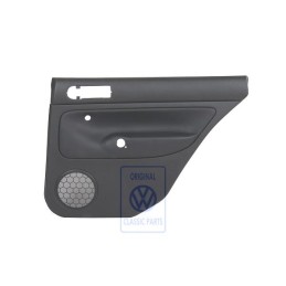 VW Originale Rivestimento Porta (Pelle) Nero/Nero - 1J9867212ALGEN