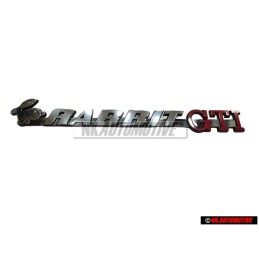 VW Classic Parts Scritta Nero Satinato/Cromo - 171853687AL GX2