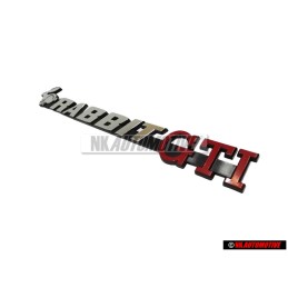 VW Classic Parts Scritta Nero Satinato/Cromo - 171853687AL GX2