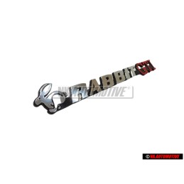 VW Classic Parts Scritta Nero Satinato/Cromo - 171853687AL GX2