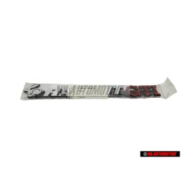 VW Classic Parts Scritta Nero Satinato/Cromo - 171853687AL GX2