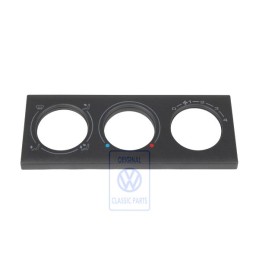 VW Originale Maschera Per Comando Termoventilazione Nero - 536919383 01C