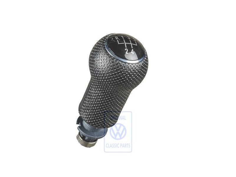 VW Originale Pomello Leva Cambio Nero - 1J0711141S 4EC