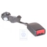 VW Originale Fibbia Cintura Nero Satinato/Rosso Fuoco - 1J0857495B FCN
