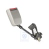VW Originale Fibbia Cintura Grigio Flanella/Rosso Fuoco - 1J0857495B FCP