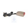 VW Originale Fibbia Cintura Beige Chiaro/Rosso Fuoco - 1J0857495B FCR