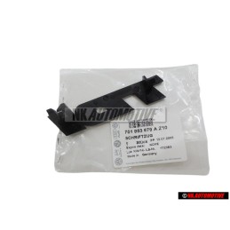 VW Originale TDI Fronte Logo Emblema Scritta Cromo - 701853679A Z10