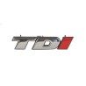 VW Originale Scritta Cromo/Cromo/Rosso - 7D0853679C EQW