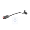 VW Originale Fibbia Cintura Nero Satinato/Rosso Fuoco - 1J3858472B FCN