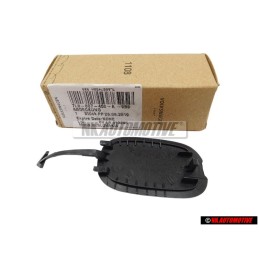 VW Originale Copert. P. Occhione Di Traino Nero Satinato - 7L6807450A 9B9