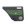 VW Originale Rivestimento Porta (Tessuto) Nero/Verde Cosmico - 1J9867211Q GHG