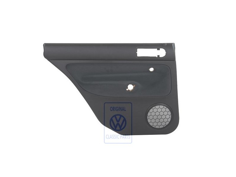 VW Originale Rivestimento Porta (Tessuto) Nero/Nero - 1J9867211S EWL