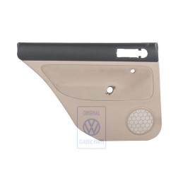 VW Originale Rivestimento Porta (Tessuto) Nero/Beige Chiaro - 1J9867211S FWW