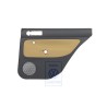 VW Originale Rivestimento Porta (Tessuto) Nero/Giallo - 1J9867212Q GRE