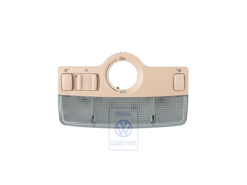 VW Originale Plafoniera E Spot Di Lettura Beige Chiaro - 1J0947103 8YS