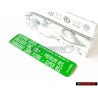 VW Originale Etichetta Min. Roz. 91 Bleifrei Super - Bleifrei - 034010105K