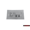 VW Originale Etichetta 'Diesel-Gazole' - 1H0010092L