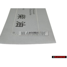 VW Originale Etichetta 'Diesel-Gazole' - 1H0010092L