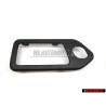 VW Originale Mascherina Nero Satinato - 357837247 01C