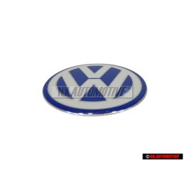 VW Originale Coperchio Motore Logo Emblema Simbolo Blu Bianco - 06A103940G
