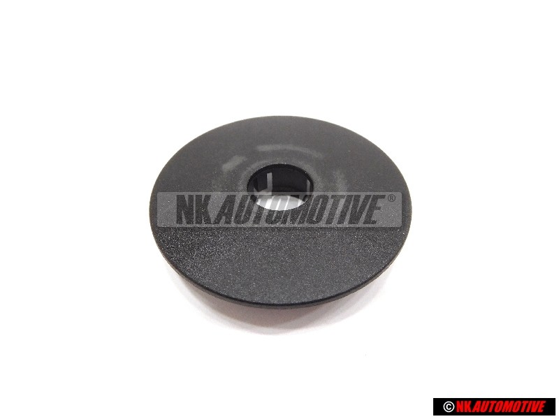 VW Originale Cappuccio Di Copertura Nero Satinato - 3C0864521 9B9