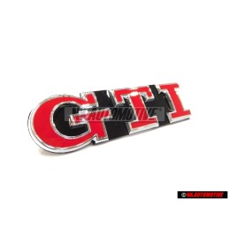 VW Originale GTI Fronte Logo Emblema Scritta Rosso - 5G0853679AGKRR